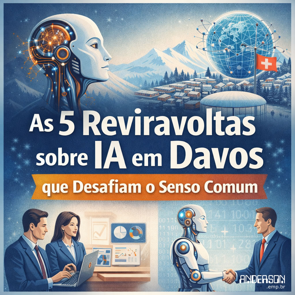 As 5 Reviravoltas sobre IA em Davos que Desafiam o Senso Comum